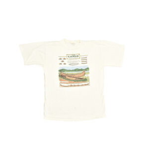 Vintage Hardrock Sportswear Canoe T-Shirt Men's Regular Size XL Single Stitched